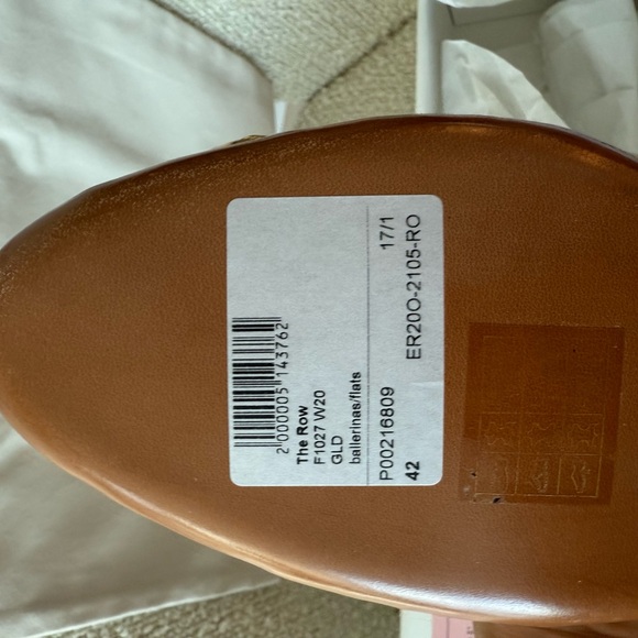 The Row Gold Woven Mules - Picture 9 of 12